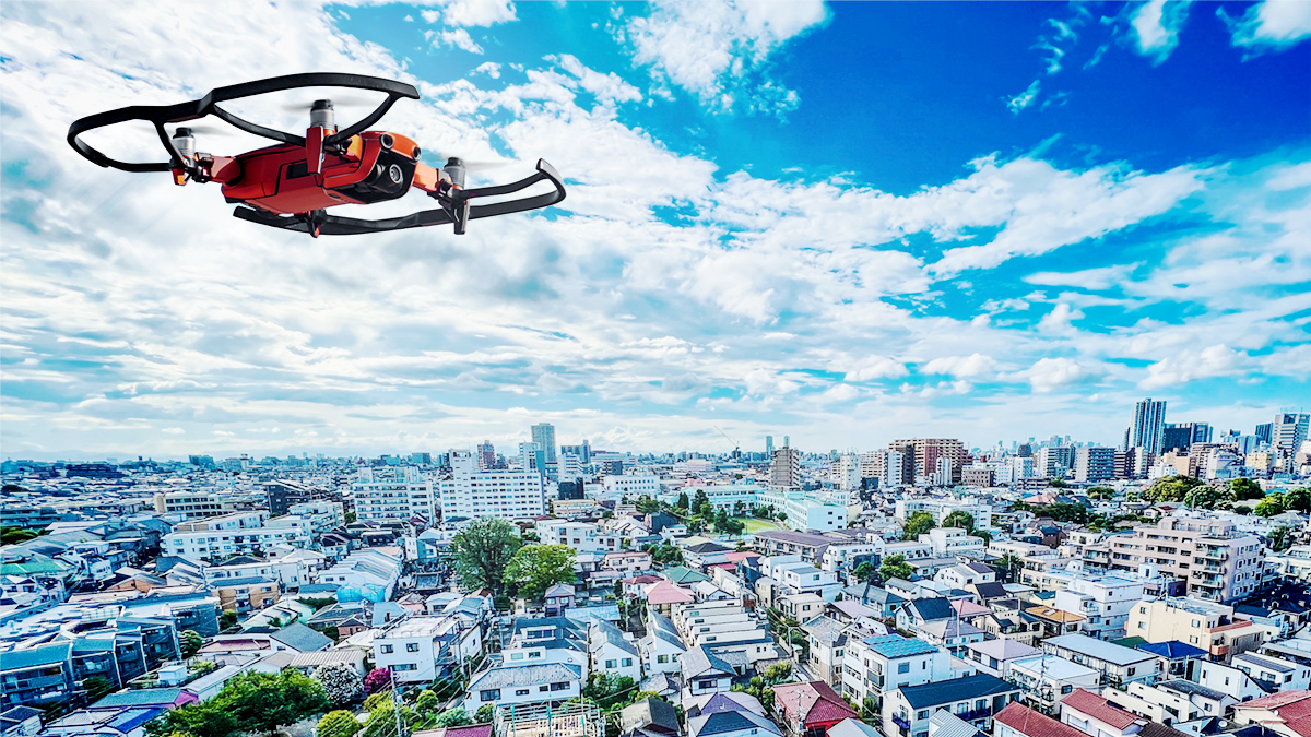 ドローン空撮のイメージ写真